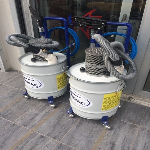BASINÇLI HAVA İLE ÇALIŞAN MOTORSUZ SÜPÜRGE